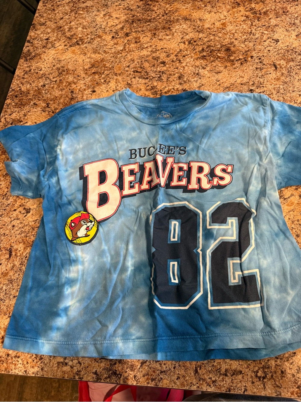 Buc-ee’s Blue Tie-Dye Tee